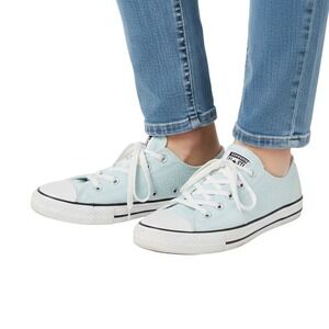 Converse Sneakers Women's 8 Chuck Taylor All‎ Star Aruba Blue Low Top Activewear